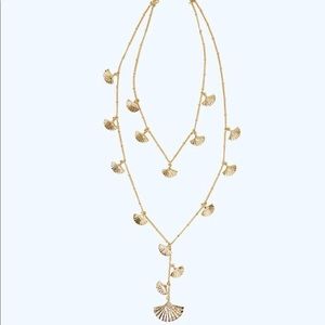 Lily Pulitzer Layered Shell Necklace